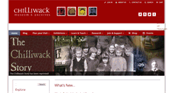 Desktop Screenshot of chilliwackmuseum.ca